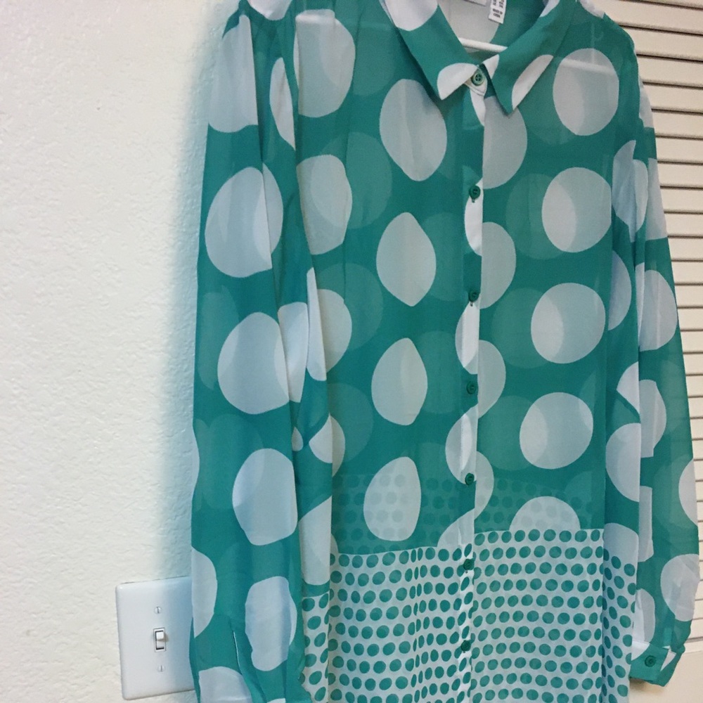 Susan Graver long sleeve 3x